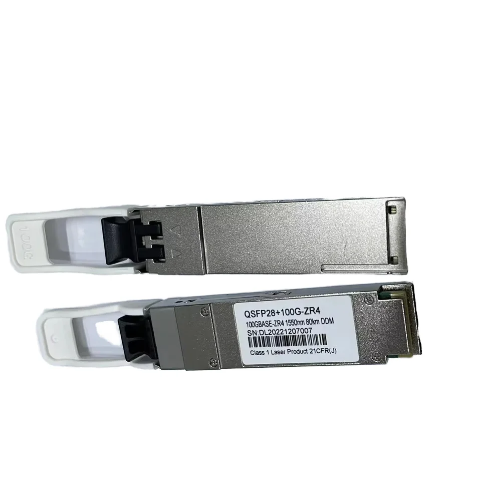 

100G QSFP28 SM 1550nm 80KM LC Duplex Connector DDM QSFP28-100G-ZR4 DDM For Network FTTH Data Center Fiber Optic Transceiver