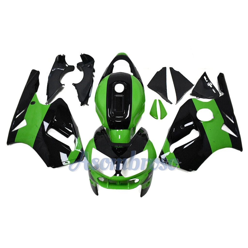 Motorcycle Fairing for Kwasaki Ninja ZX12R 2002 2003 2004 2005 ZX-12R ZX 12R 02 03 04 05 Green Black Bodywork