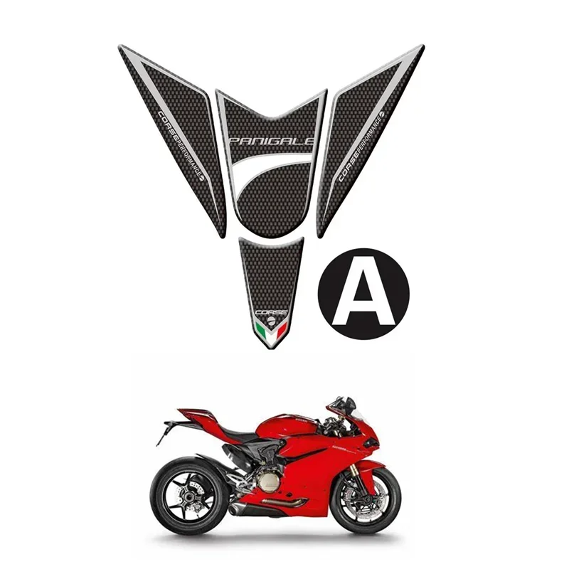 

Для Ducati Panigale 1299 S 959 2015-2016 защитная накладка на бак мотоцикла 3D гелевая наклейка