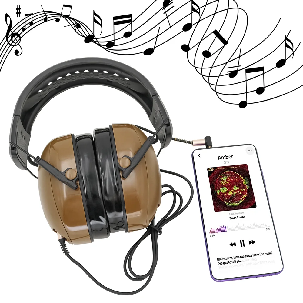 Casque d'écoute en Silicone avec Protection auditive Bluetooth, Protection auditive, isolation phonique