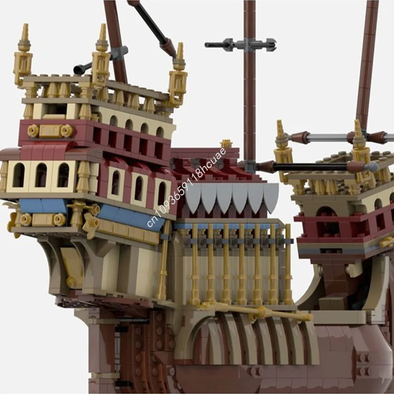1362pcs MOC De Mary Rose Combineren 2 X Triwizard Model Bouwstenen Kerstcadeau Architectuur Speelgoed Monteren DIY Baksteen kinderen