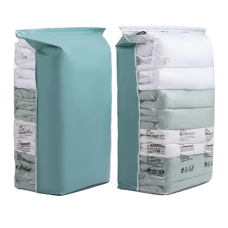 ถุงสูญญากาศสำหรับเสื้อผ้า-สกัดปิดผนึกการบีบอัด Space Saver การบีบอัดสำหรับผ้าห่มบ้าน Organizador M L