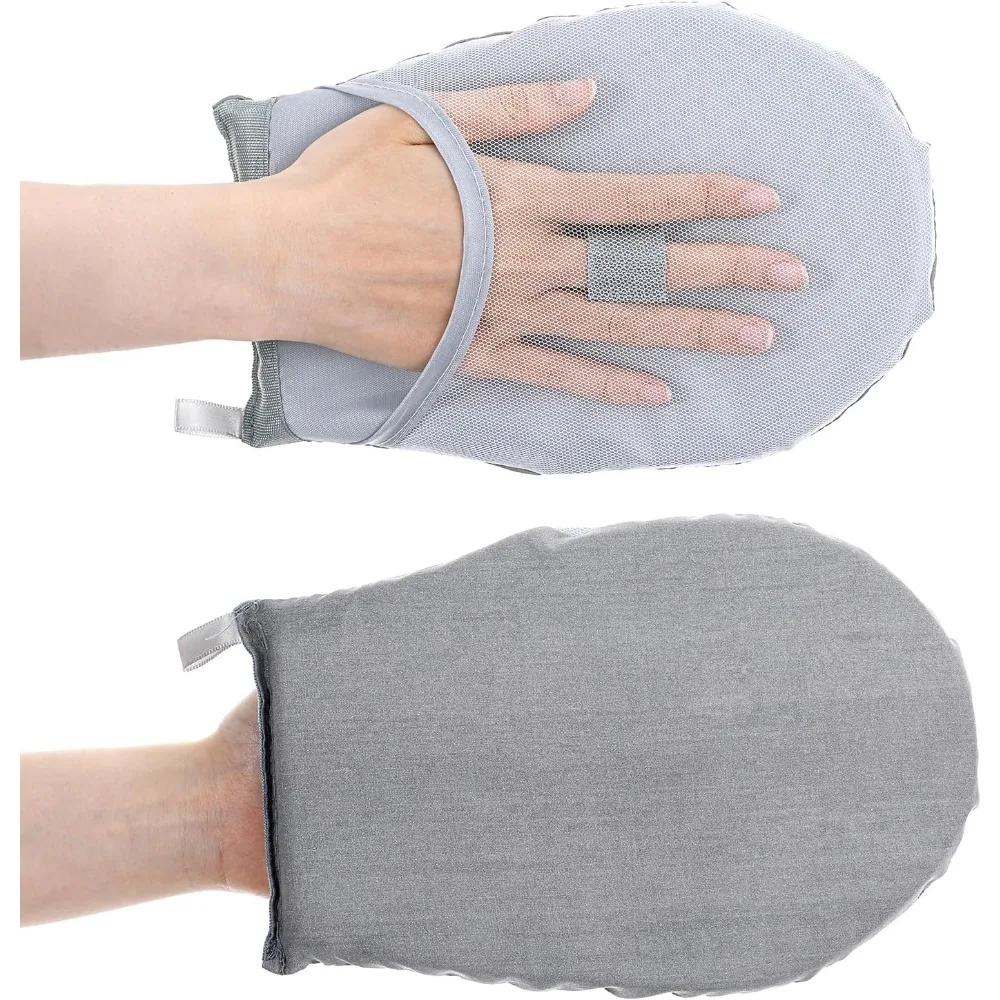 Washable Ironing Board Set with Anti-scald Gloves, Heat-resistant & Stain Resistant Iron Pad Cover for Clothing Store