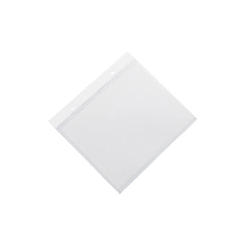 A5 Flip Menu Cover Shelf Price Tag Cover Clear Vinyl Label Sleeve Pvc Pouch Envelope Picture Frame Card Protector Sign Holder