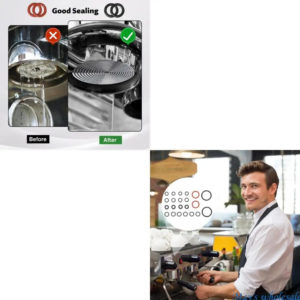

24pcs General Coffee Machine Комплект замена уплотнений o кольца резиновые прокладки для систем клапанов