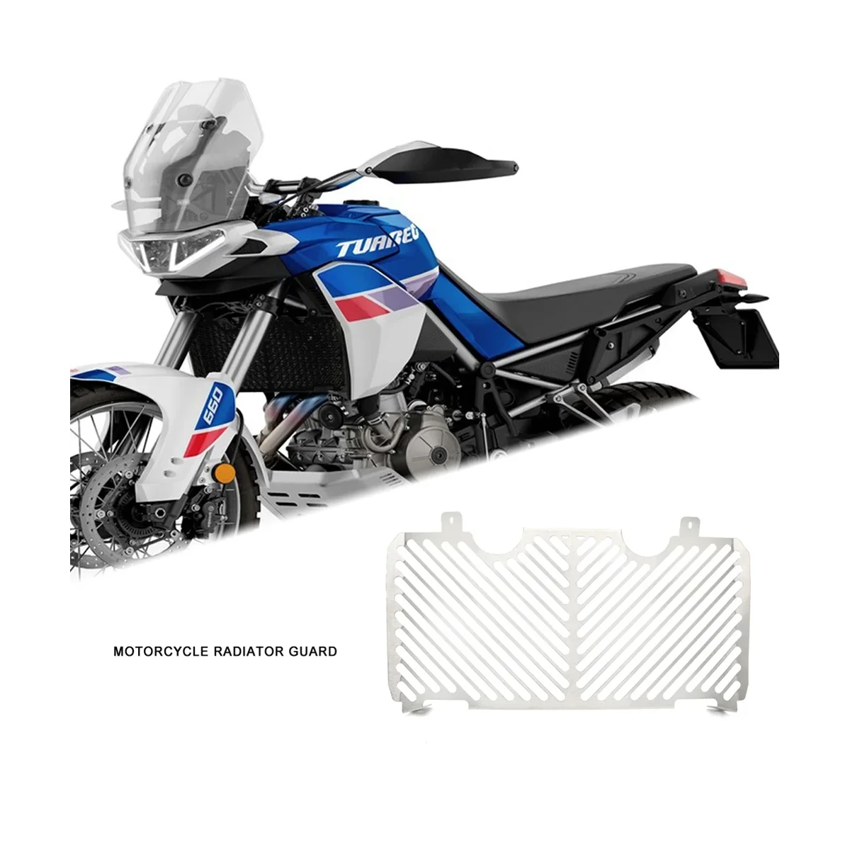 Motorcycle Radiator Guard Grille Cover Protector Grill Protection for Aprilia Tuareg 660