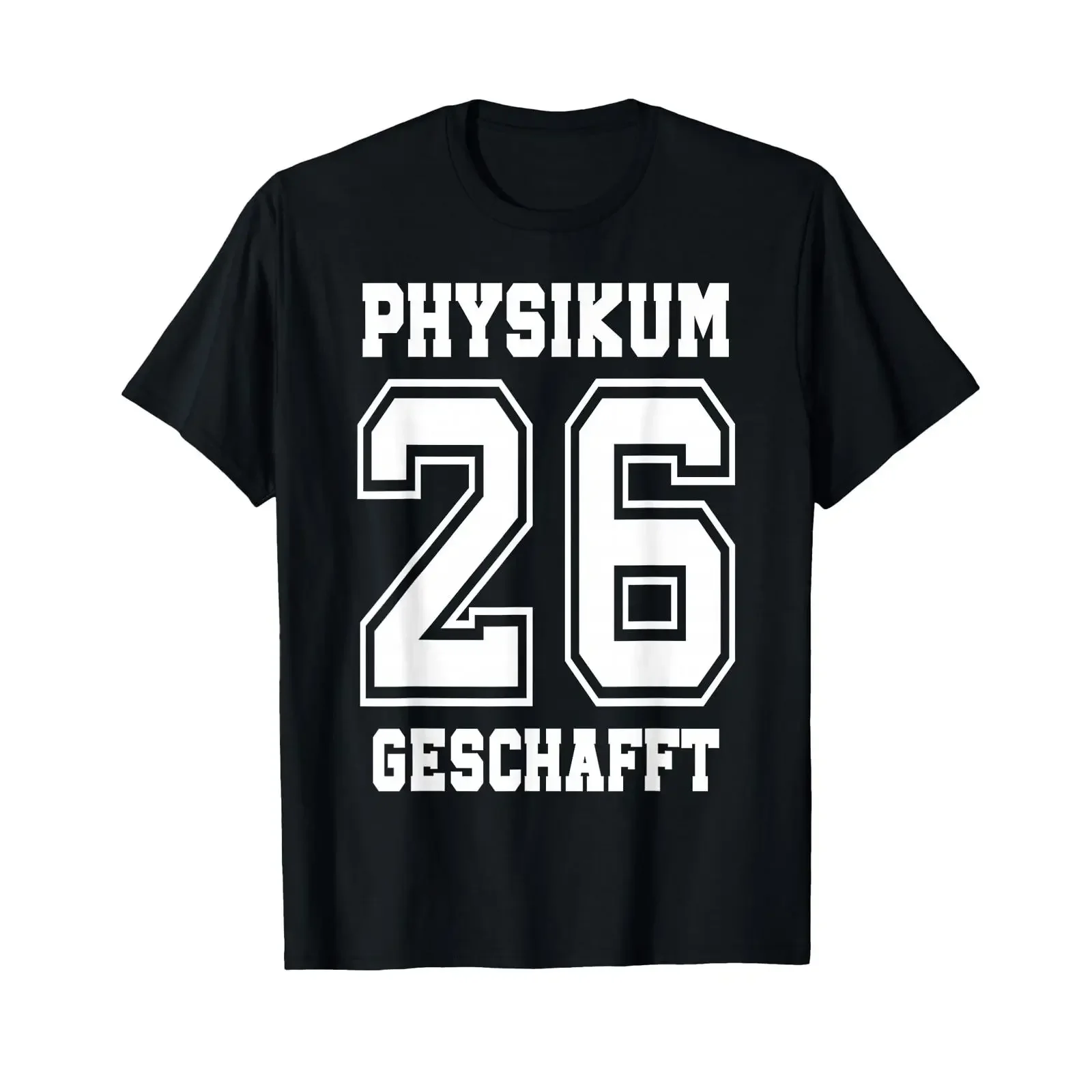 Physics Exam Passed 2026 T Shirt vintage Washed Breathable Unisex Stylish Stretched Comfortable homme Slightly fashion