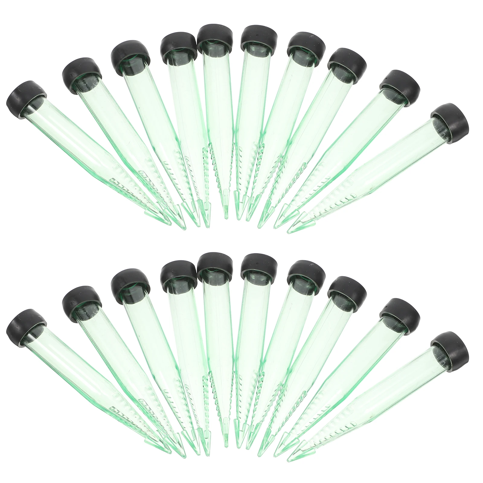

50pcs Clear Plastic Pointy Vials Flower Storage Tubes for Bouquet Arrangement Floral Supplies Fresh Flowers Water Retention