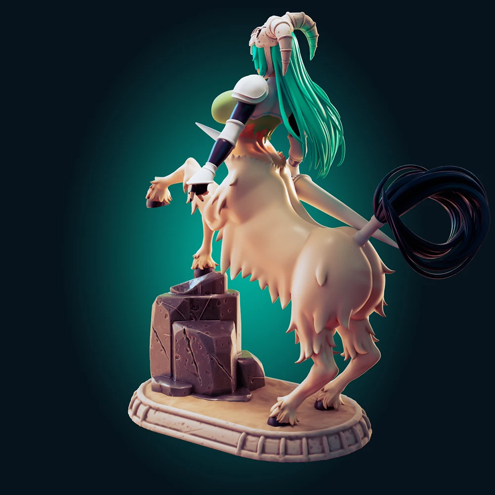 Figurine en résine NSFW Centaur Oderschvank FUTA, jouet artisanal, Statue de réduction Miniature non assemblée, Kit non peint, 1/24