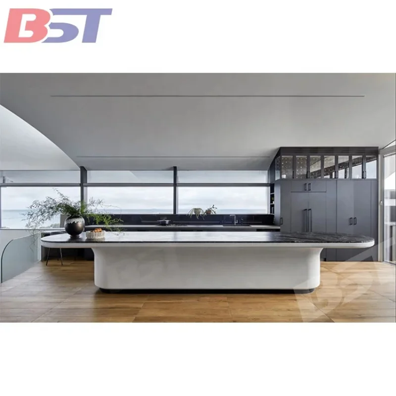 custom.Customized Modern Kitchen Island Combined Dining Table Designs Marble Dining Table