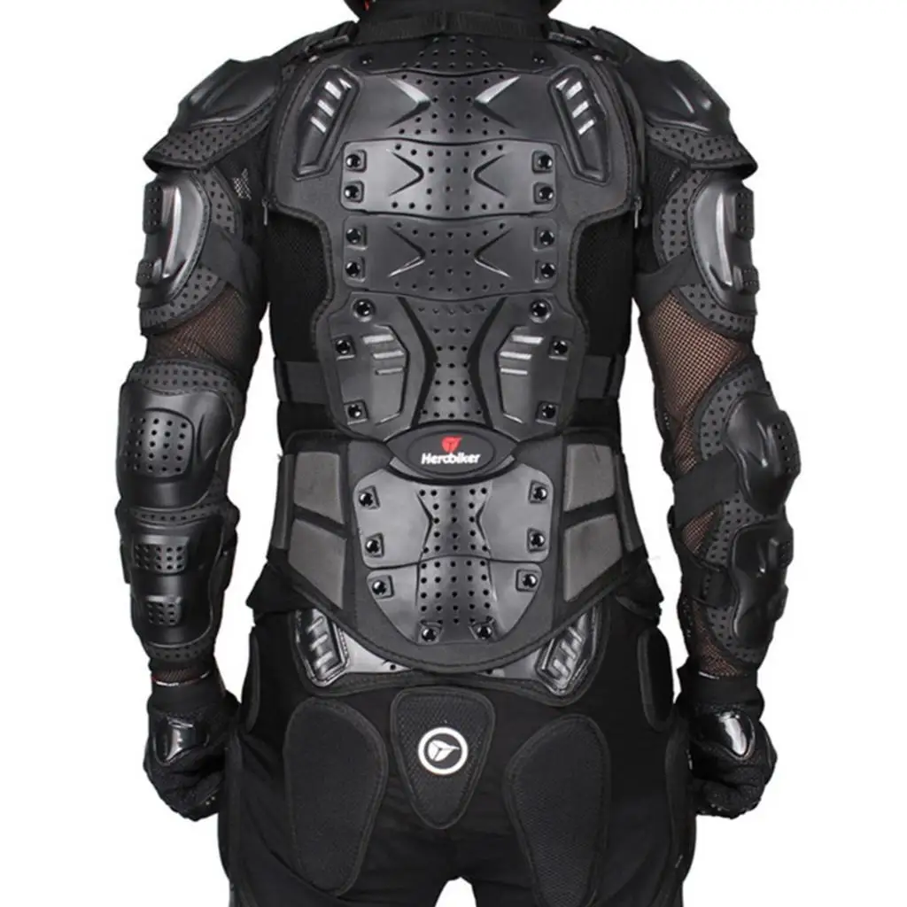 Motorbike Protective Gear Unisex Racing Armor Jacket with Ventilated Mesh for Adventure Motorcycle Riders