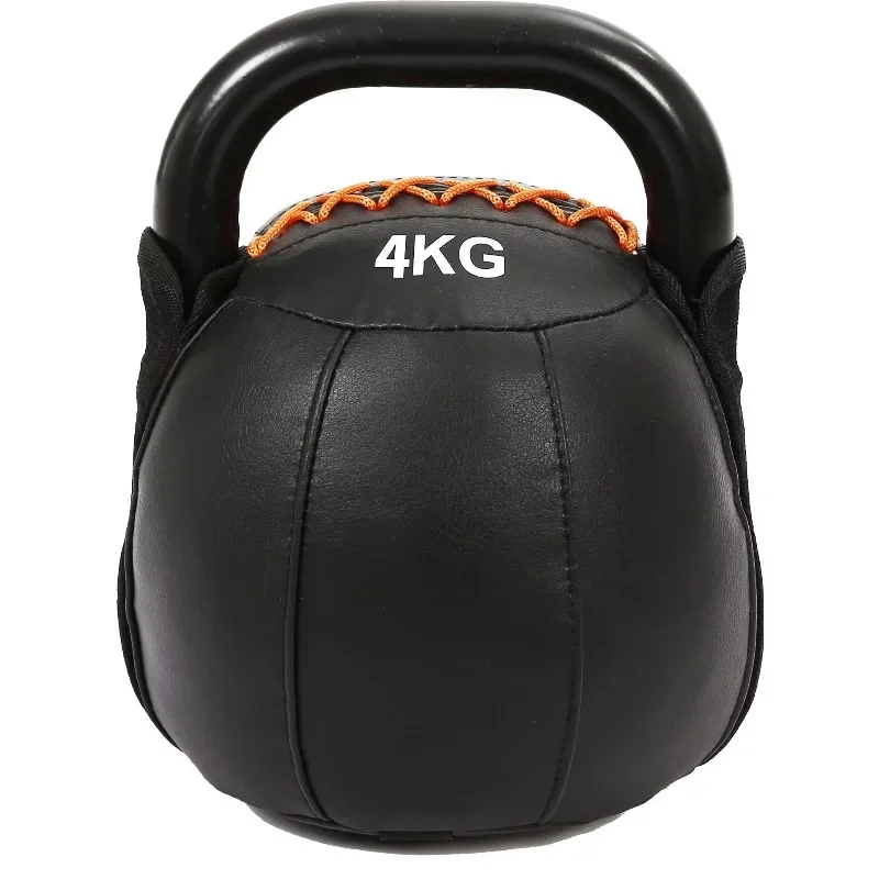 Rubber Composite Soft Kettlebell Fitness Training Weights For Daily Household Full Body Workout