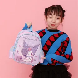 Sanrio Melody Multifuncional Schoolbag para Crianças, Jardim de Infância Cartoon Mochila, 3-6 Anos De Idade