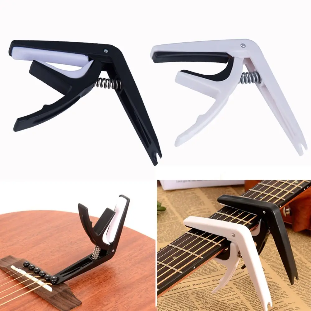 Transpose Big Hand Grab Tuned Clip Musical Acoustic Tune Clamp Tuner Guitar Capo Metronome