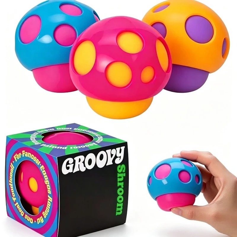 Schylling Needoh Atomic Stress Relief Ball Squishies Toy Blind Box Adult Party Gift Tool Stress Relief Toy Fidget Toys Squishy