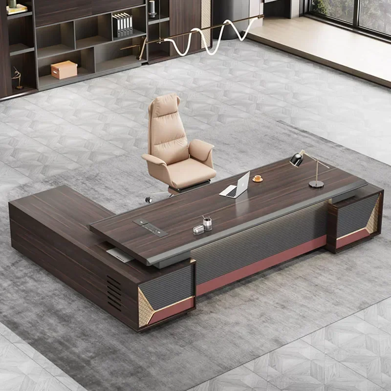 Industrial Office Table Bureau Electric Motion Desk Organizer Computer Desk Ready for Assembly Executive Office Desks Machine