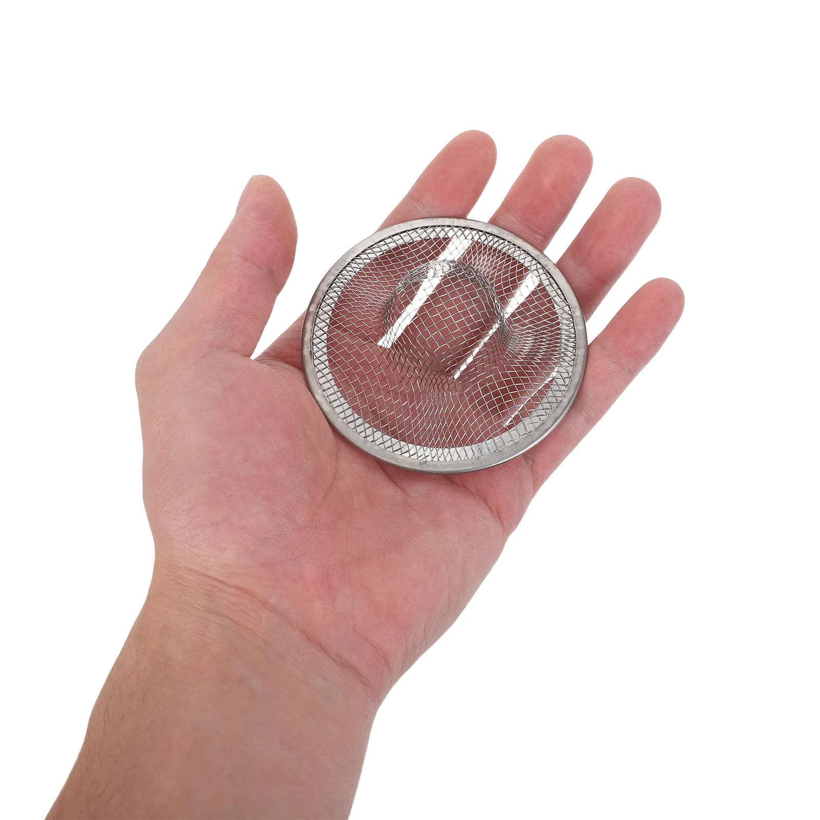 

20Pcs Kitchen Sink Filter Stainless Steel Mesh Strainer Hair Catcher Tub Shower Drain Cover Food Debris Stopper