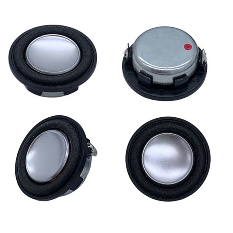 Loudspeaker Set 2PCS 28MM Speakers 4Ohm 2W for Customise Sound in Home Entertainments Small Speaker