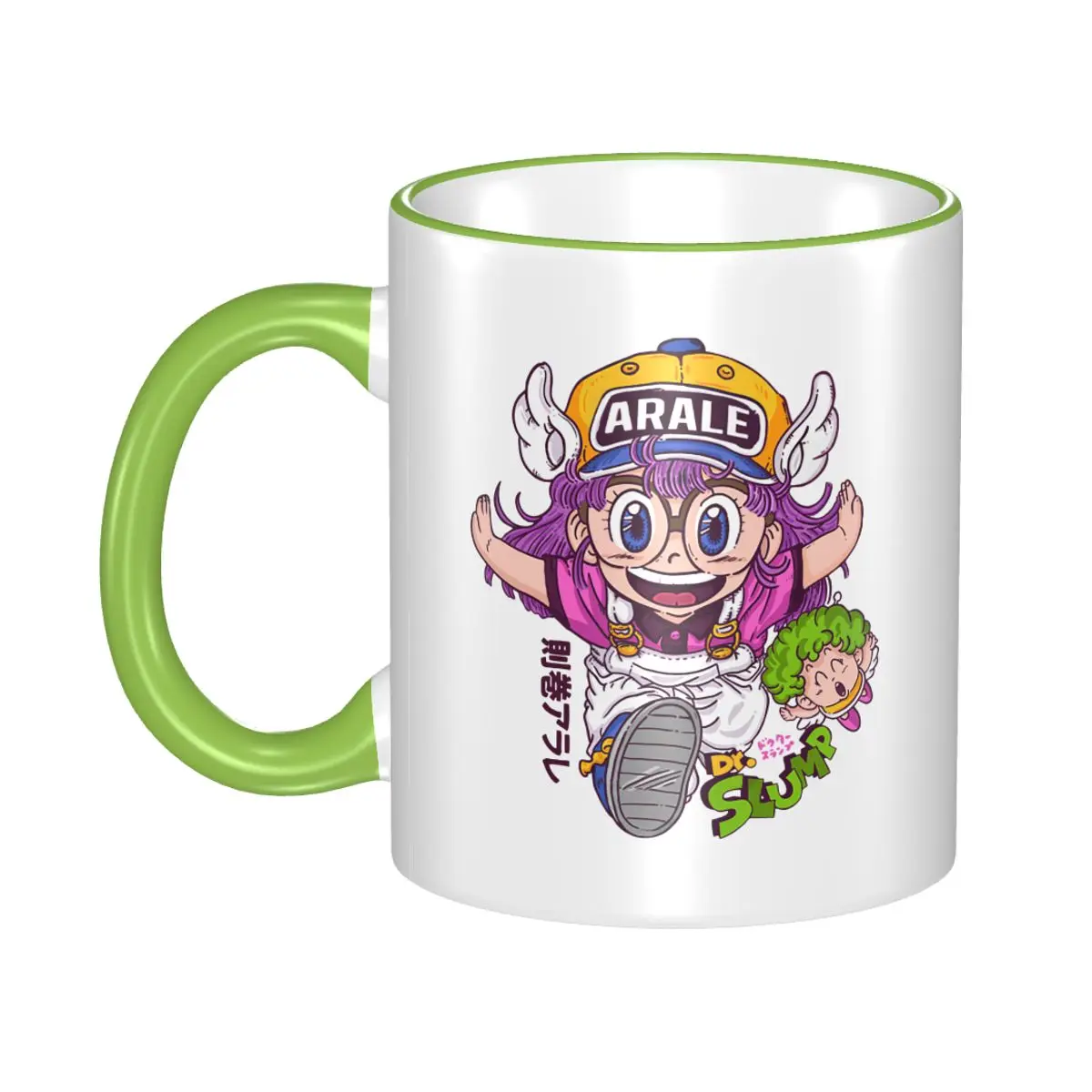 Arale Dr Slump Tazas de regalo para mujeres y hombres Novedad Anime Taza de café Regalo para el hogar