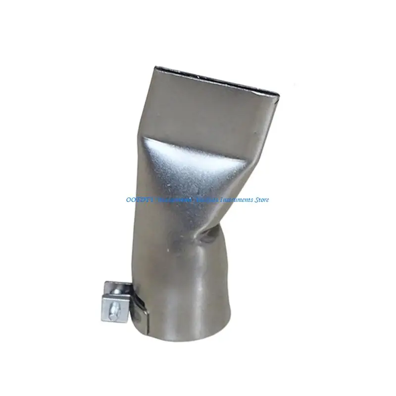 367D Stainless Steel Flat Nozzle Perfect For Hot Air Guns Precise Welding And Electronics Repair Detailed Soldering Tasks