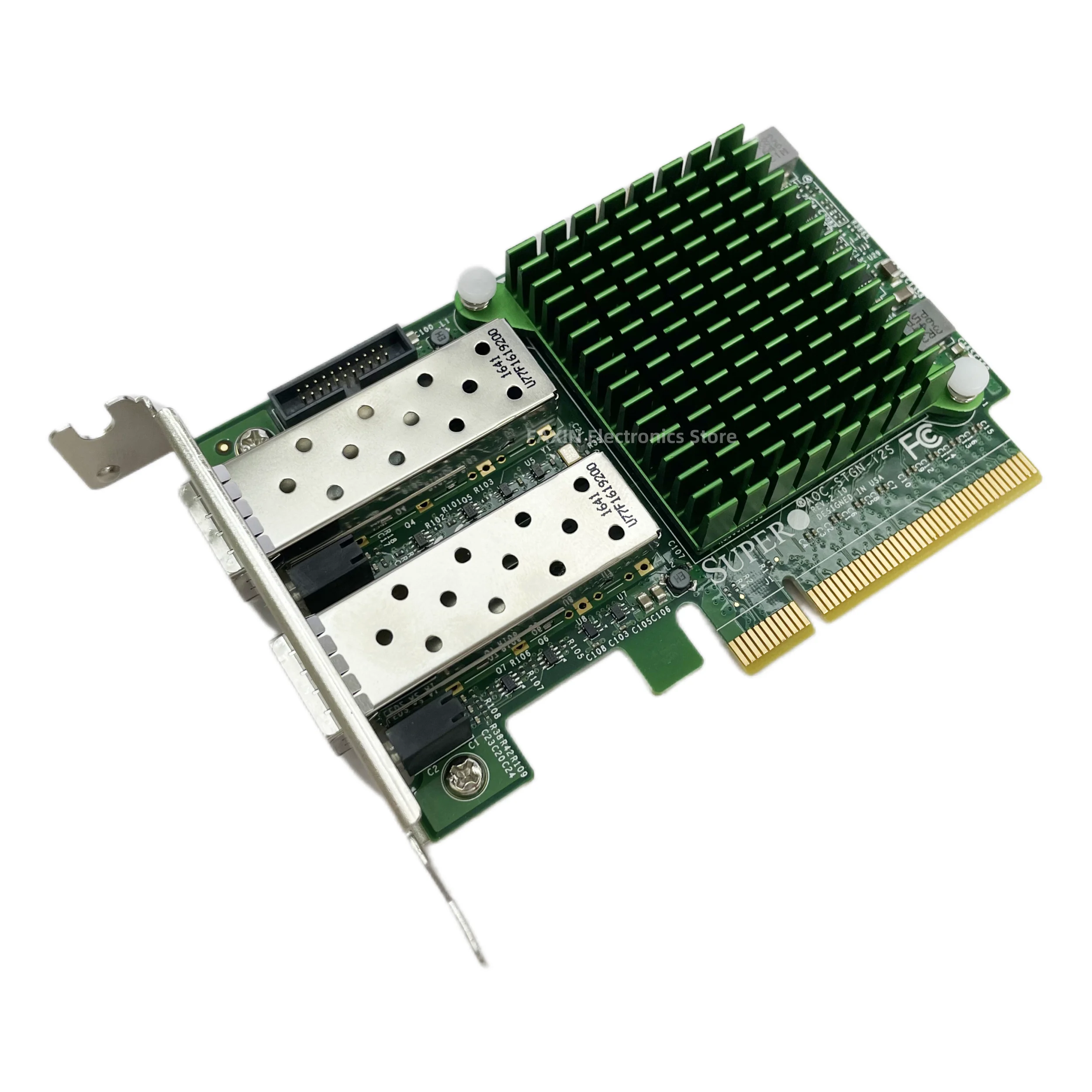 AOC-STGN-I2S Сетевой интерфейс Двухпортовый SFP+ 10GbE Ethernet-адаптер Контроллер Super-micro X520-DA2 REV2.0