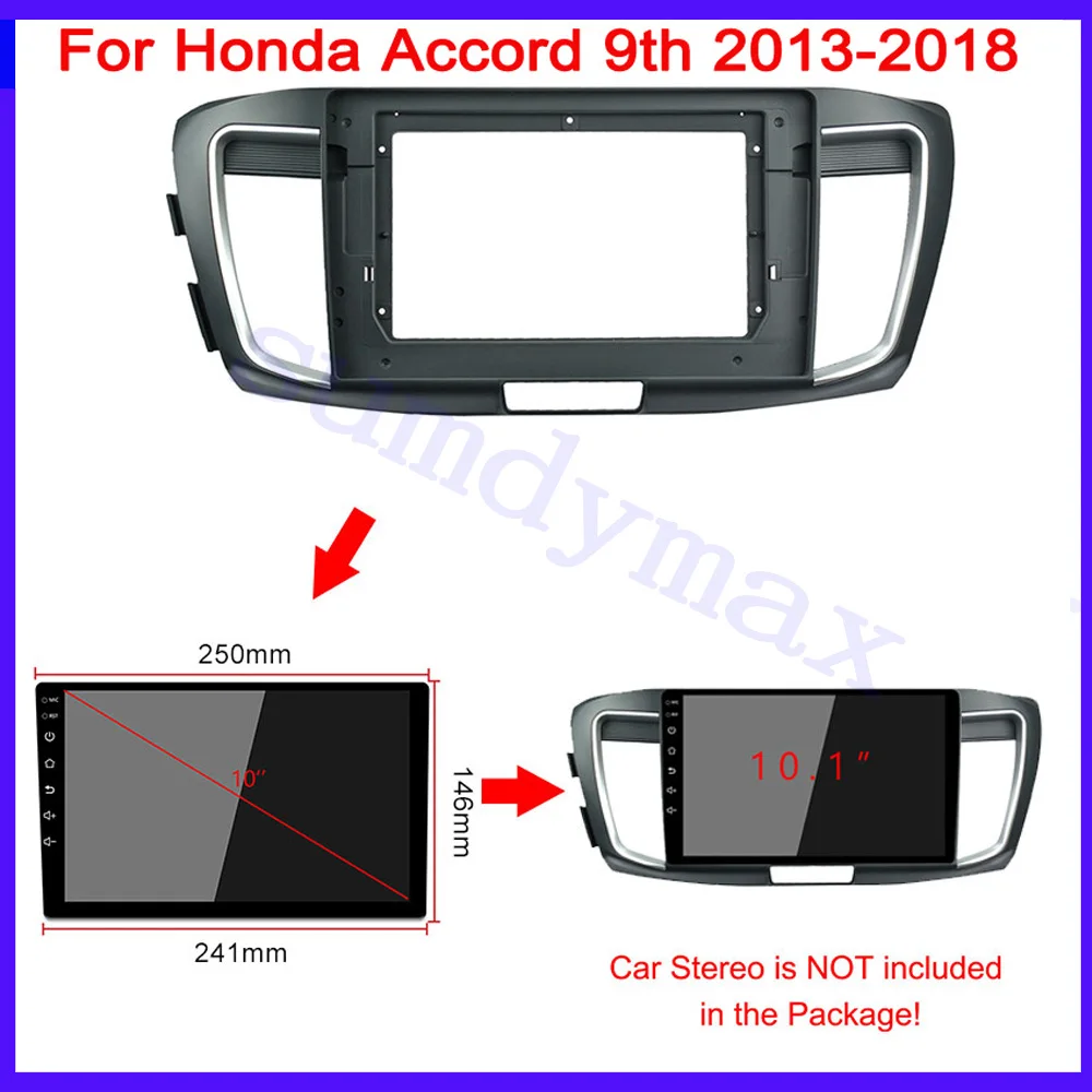 

2 Din Автомобильная рама радио для Honda Accord 9th 2013-2018 9 дюймовый большой экран Автомобильный мультимедийный плеер