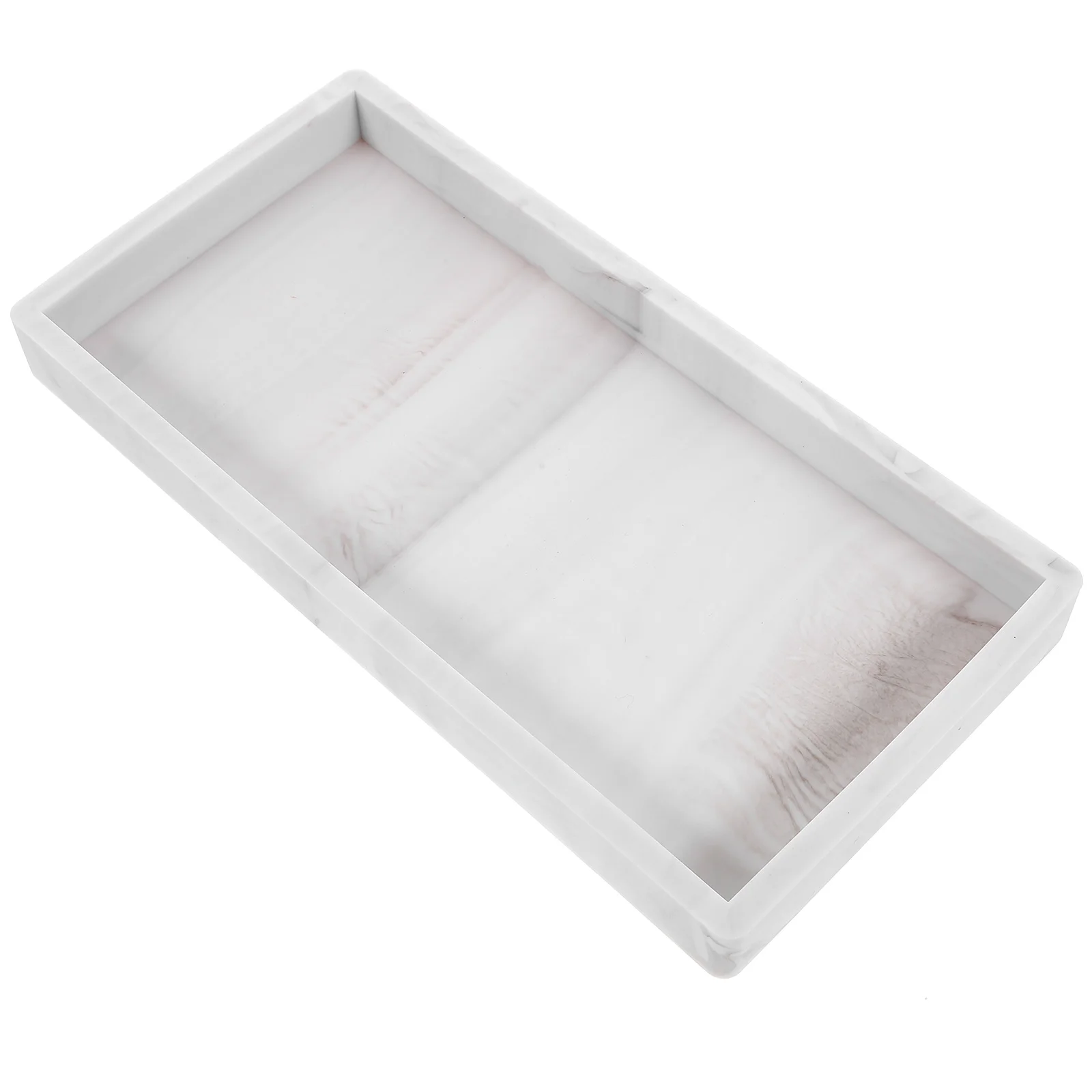 Bathroom Storage Tray Kitchen Sink for Soap Bottle Countertop Toilet Tank Anti-fall