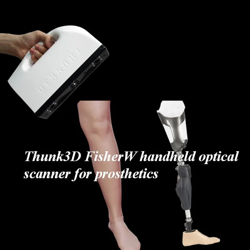 Portable 3D Scanner for Foot Shoe Customize 3D Scan 60F/S Scanning Speed Blue Light 3D Industry Scanner