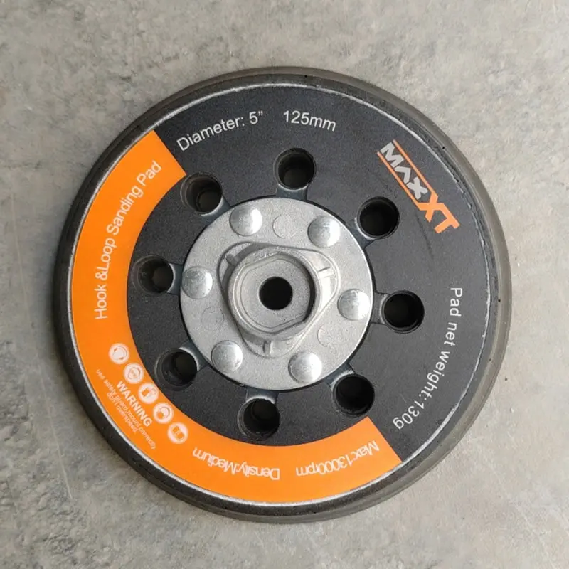 Imagem -03 - Maxxt 125 mm Polegadas Lixa Almofada para 13000rpm Gancho e Laço Dupla Ação Lixadeira Orbital Aleatória Polidora Máquina de Polimento