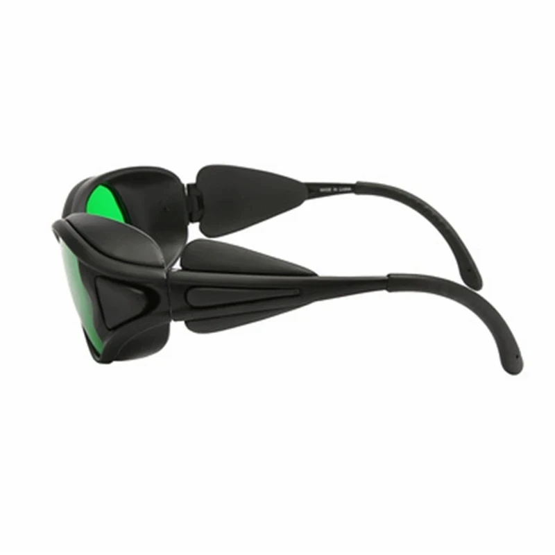 Laser Protective Googles, Óculos de segurança, Azul e Vermelho, OD5 +, 405nm, 450nm, 600-760nm