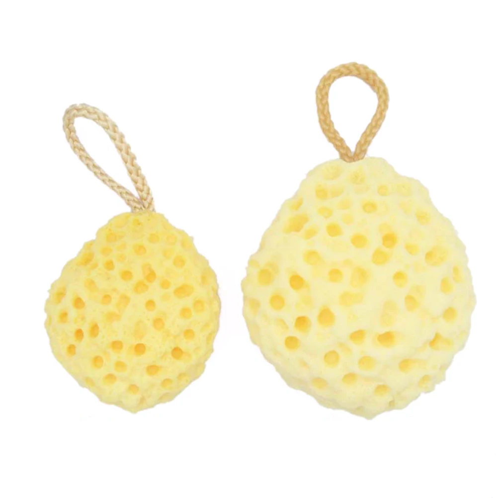 

Practical Honeycomb Bath Ball Super Sponge Exfoliating Sponges Body Cleaning Foam Producing Skin Healthy Comfortable