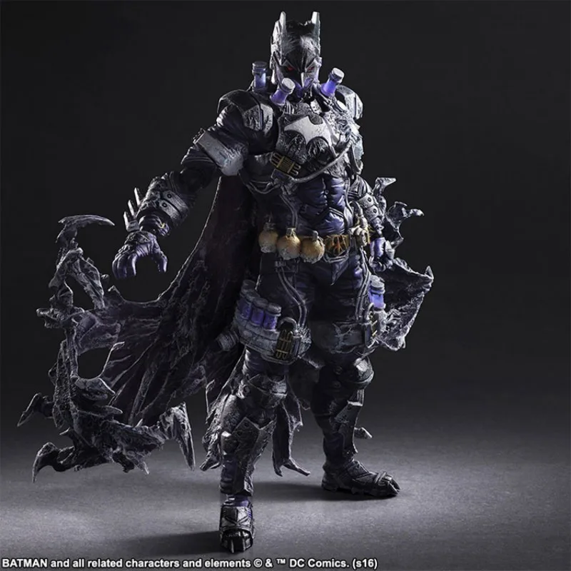 Batman statue Batman: Arkham Knight knell warrior Sparta Catwoman Bain cartoon character toy collection, children\'s toys, birthd