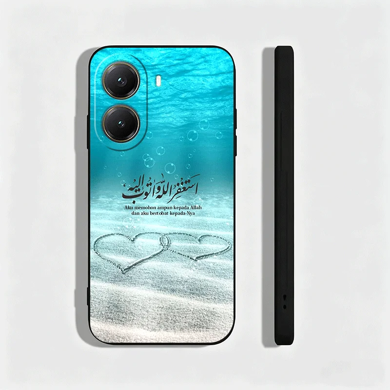 Arabic Islamic Muslim Quotes Soft Phone Case For Xiaomi Poco M8 X7 X8 Pro Max X6 X5 X3 F7 F8 Ultra M7 Redmi 15C 15 14C 13C 13 12 view 5