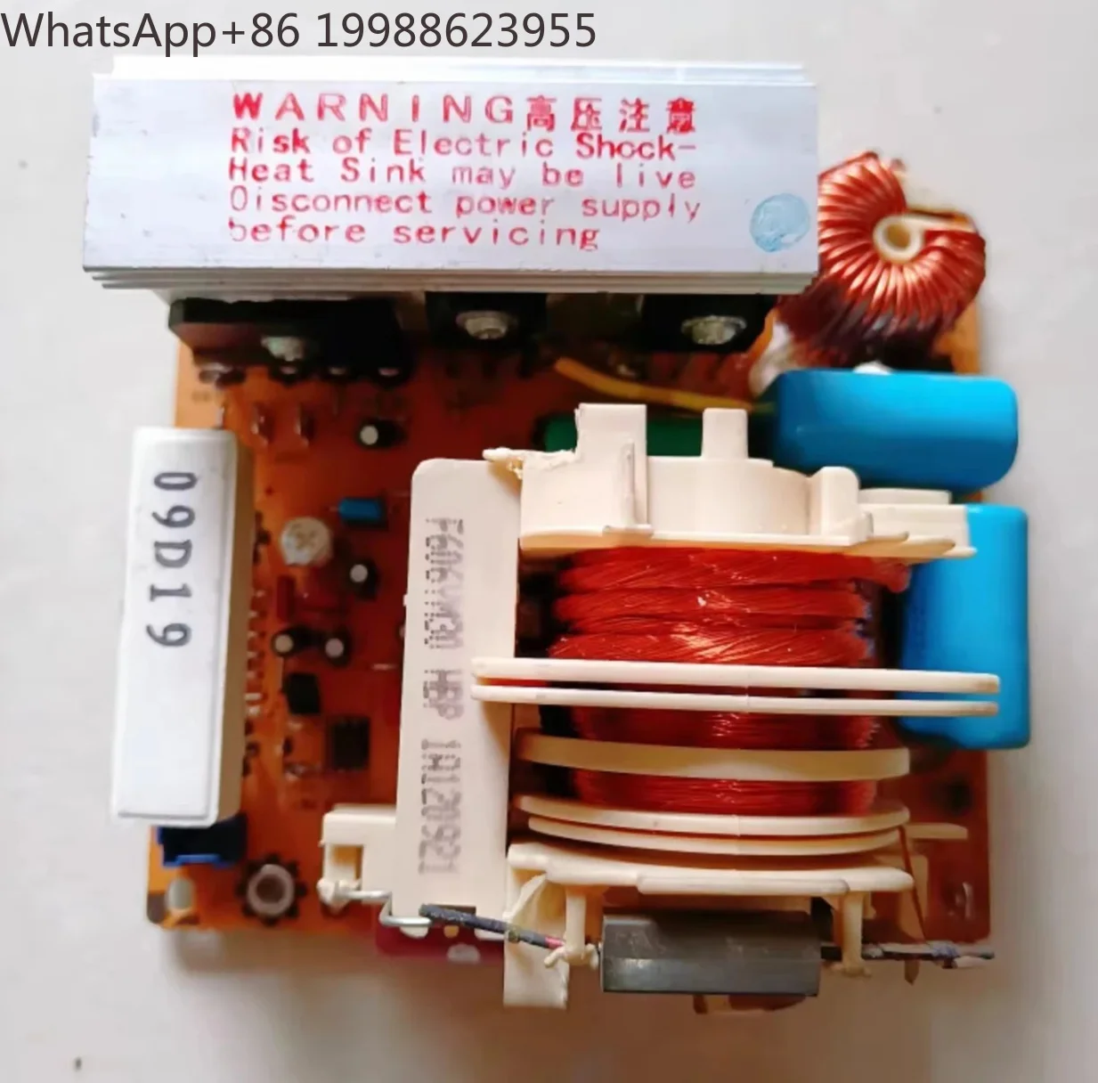 Suitable for Microwave Power Board F6645M301GP F6645M300GP F6645M304GP F6645M305GP Not brand new, works normally