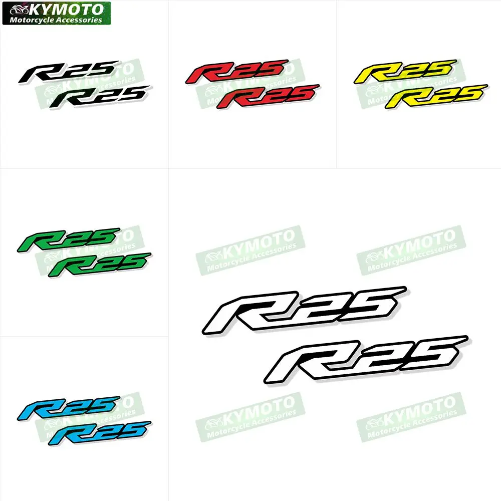 

For R25 R 25 motorcycle accessories reflective stickers fairing decoration helmet fuel tank engine Sticker decorations