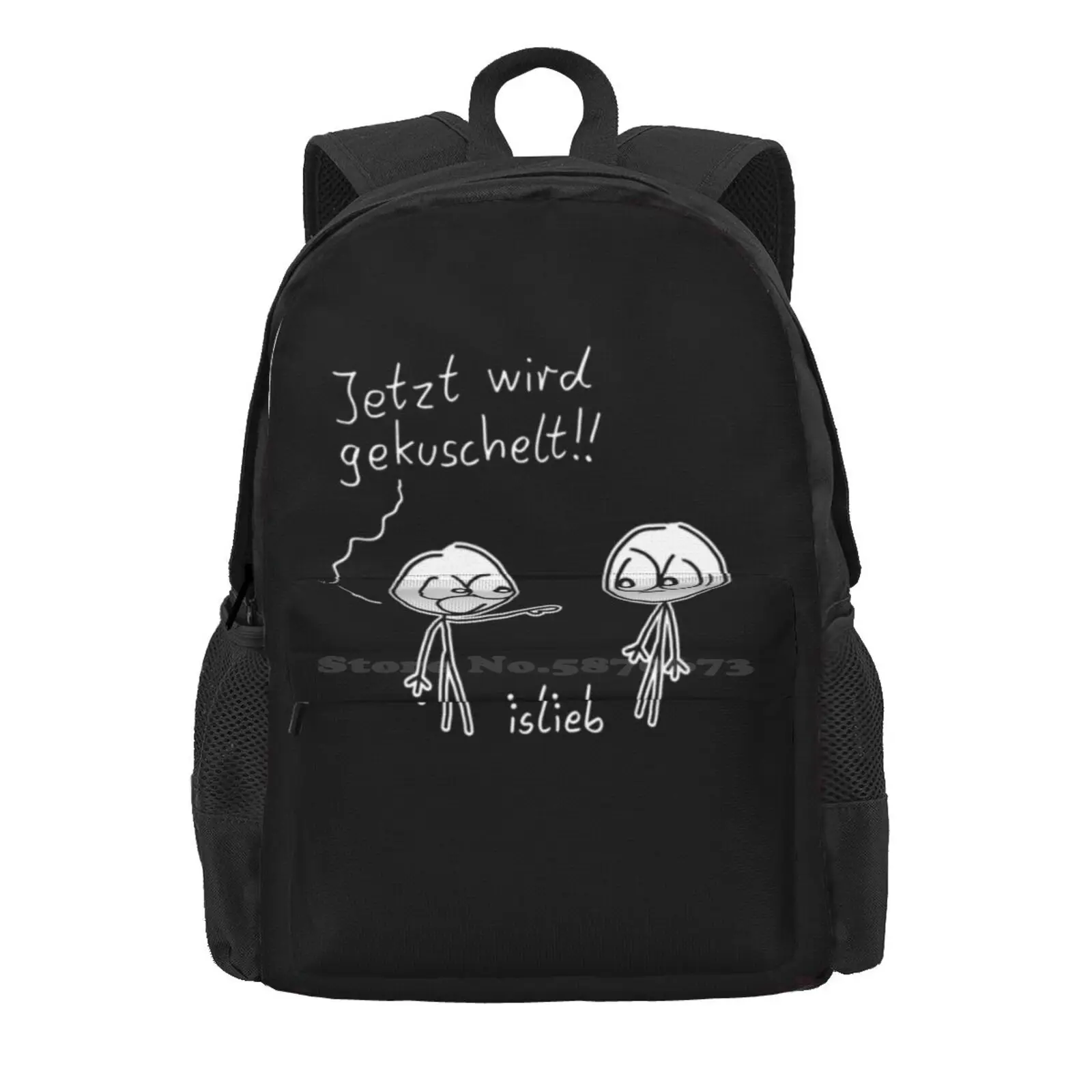 Cuddle Call Hot Sale Schoolbag Backpack Fashion Bags Cuddling Cuddle Cuddly Comic Islieb