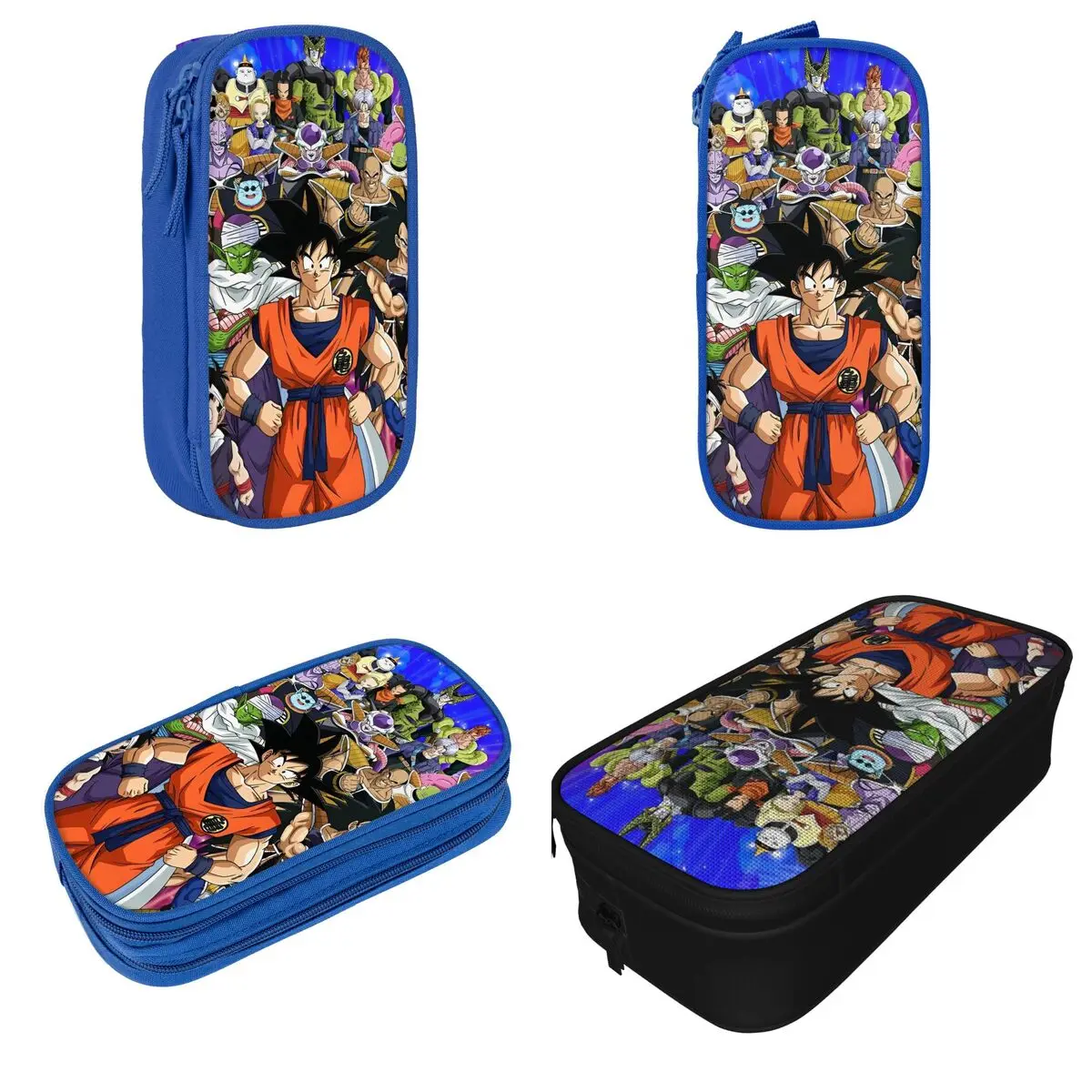 Dragon Ball Z Pencil Case Anime Pen Holder Bags for Student Big Capacity Students School Gifts Pencilcases