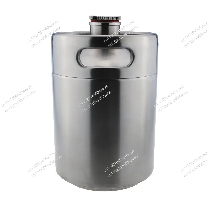 304-stainless-steel-2l-metal-barrel-two-hair-tank-with-threaded-cover-for-camping