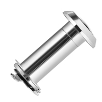 Wide Viewing Peephole 220 Degree Door Viewer 220 Degree Wide Viewing Angle Door Viewer with Heavy Duty Privacy Cover