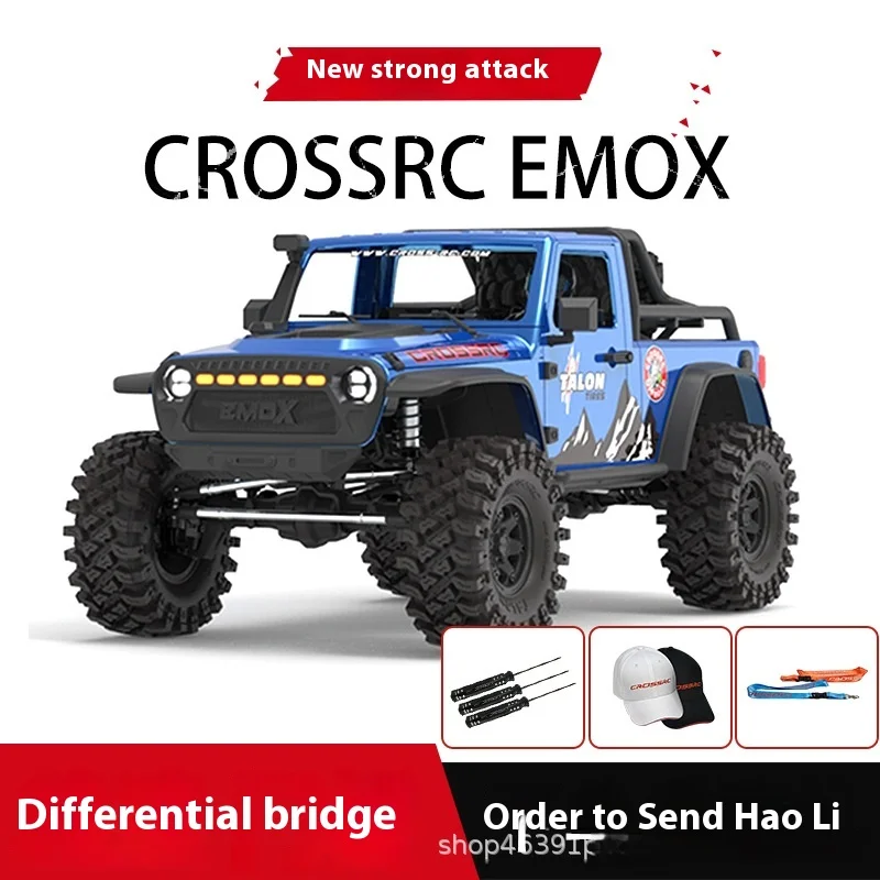 CROSSRC remote control car EMO X pickup truck 1/8 climbing car off-road RTR dual speed door bridge differential lock