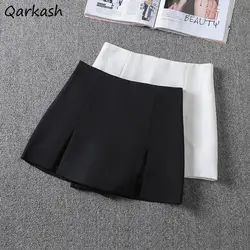 Mini Skirts Women Slit High Waist Korean Fashion 5XL Sexy Micro Skirt Hotsweet Summer Chic Ladies Streetwear Simple All-match