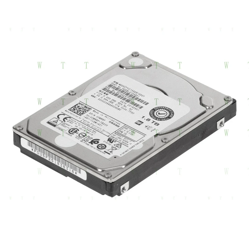 TTT  00WRRF For Dell 1.8TB 10k SAS 3.5 inch Server Hard Disk HDD 128MB AL15SEB18EQY
