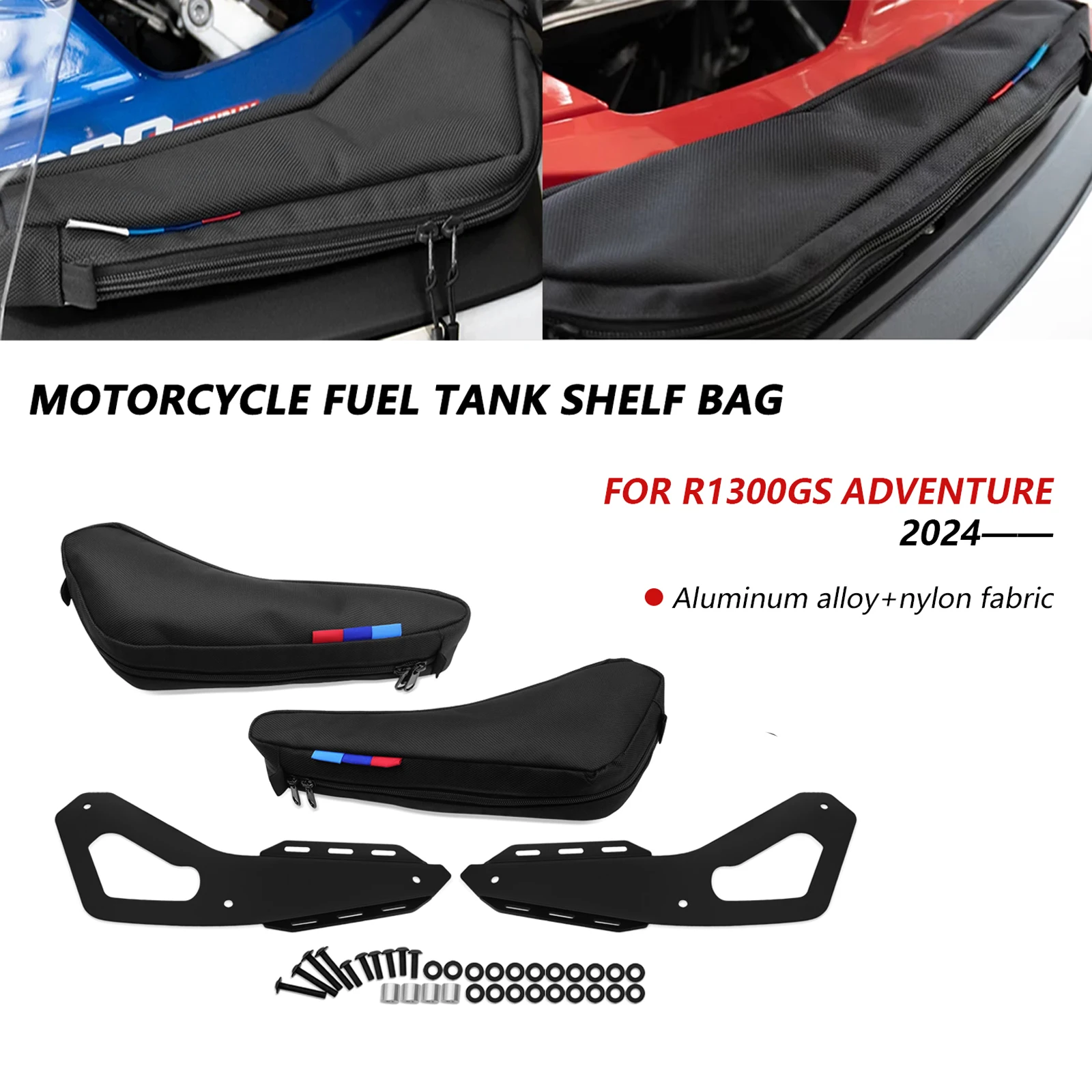 

Для R1300 GS ADV R1300GSA 2024-2025 R1300GS Adventure левый и правый водонепроницаемые сумки, сумка для хранения топливного бака, сумки для хранения