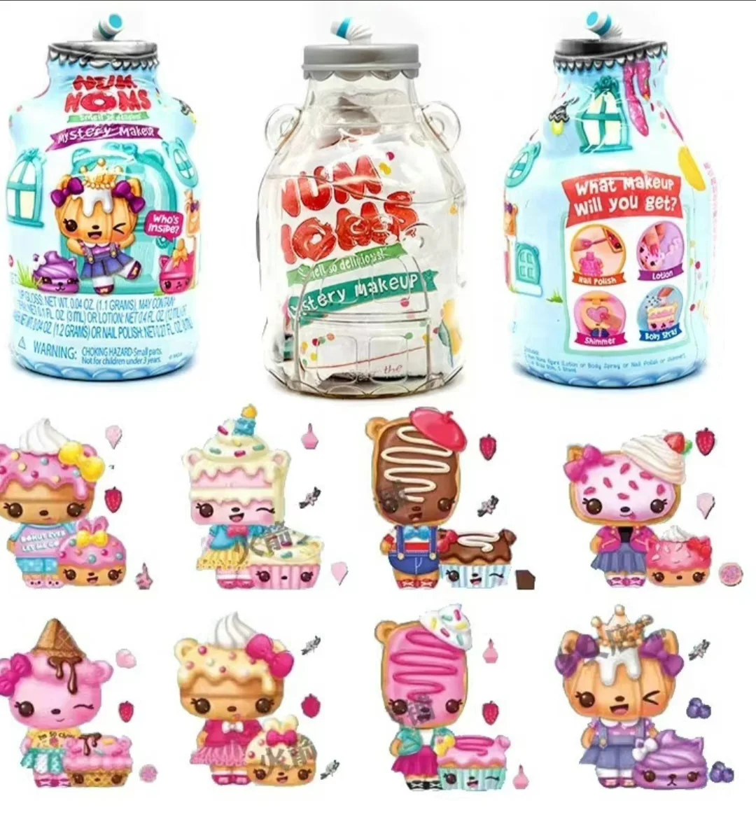 ألعاب مفاجئة أصلية من Num Noms للفتيات منفوش الوحل الغامض ماكياج ملمع الشفاه رائحة الوجبات الخفيفة دمى Kawaii لذيذة #2