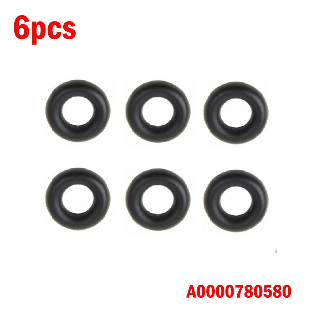 Injector Seal O Ring 6pcs A0000780580 BC3Q 7D741 High Quality New For BMW For Mercedes C-Class Diesel Injector