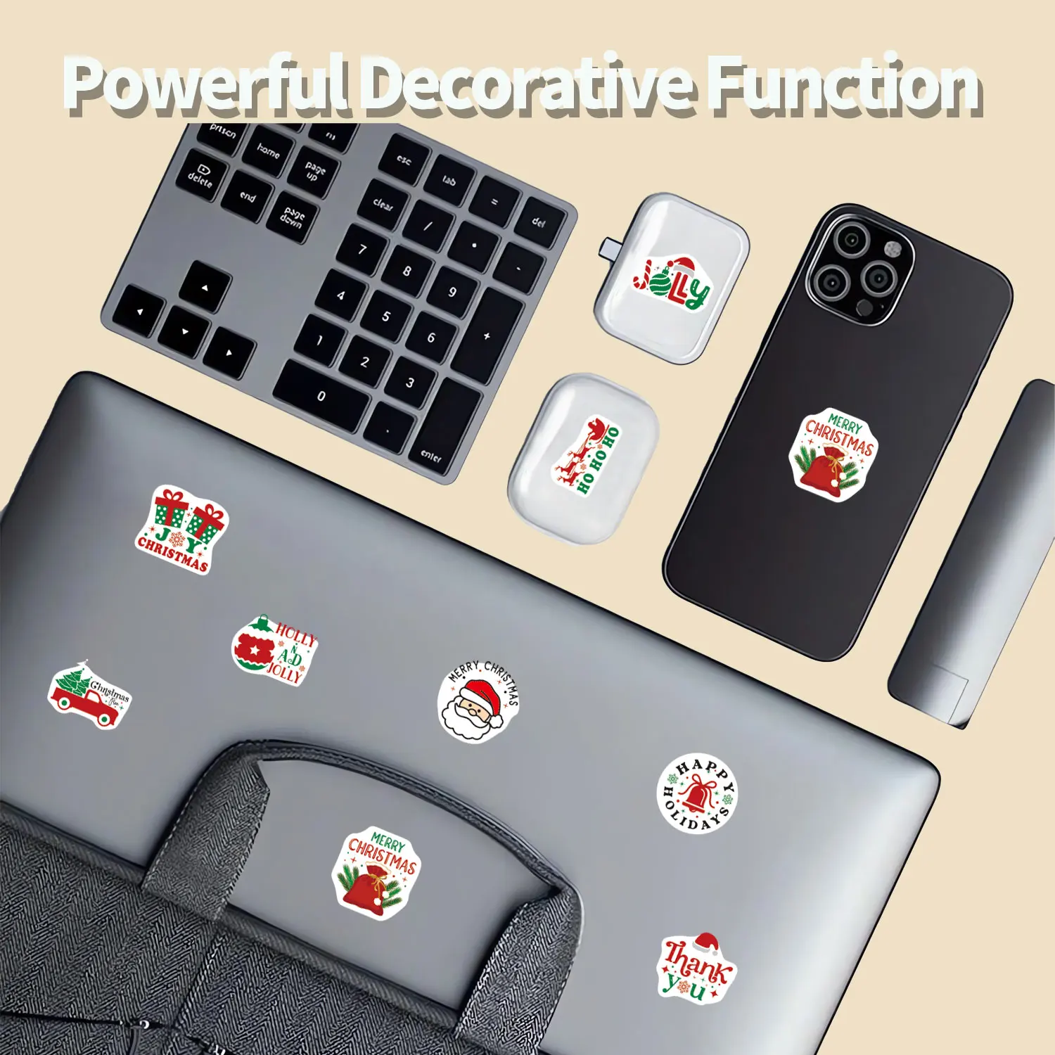 500 шт. нерегулярные подарочные наклейки с Рождеством 2,5 см/1 дюйм DlY ремесленное украшение фестиваль этикетки для скрапбукинга подарочная запечатка