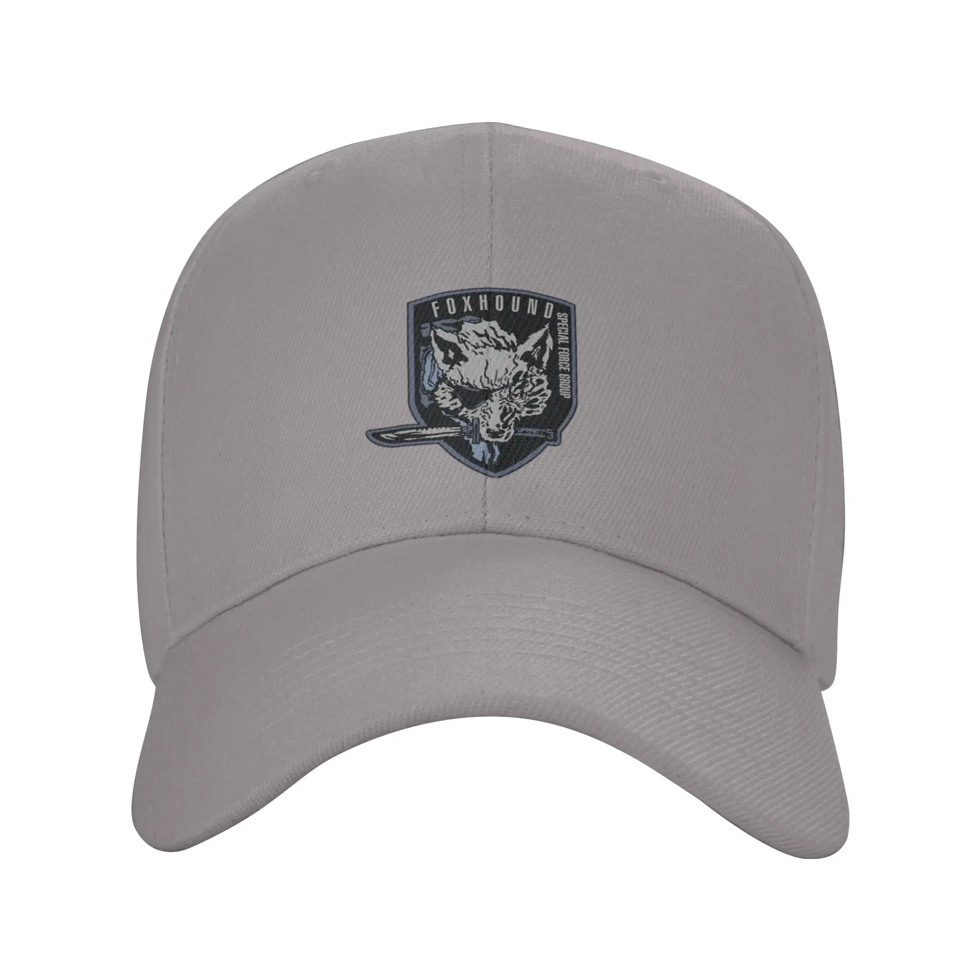 Hot Sale Metal Gear Solid FOXHOUND Baseball Cap  Street Style Baseball Caps  Basketball Game Baseball Caps