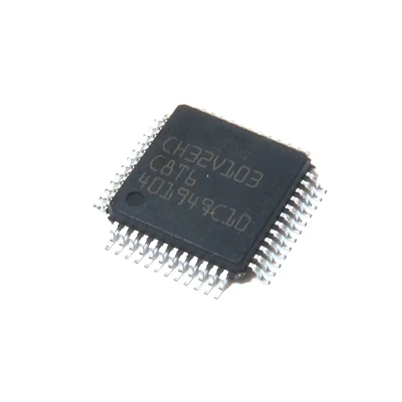 1-20PCS CH32V103C8T6 LQFP-48 CH32V103 CH32 C8T6 80MHz 64KB 32-bit RISC-V microcontroller MCU chip