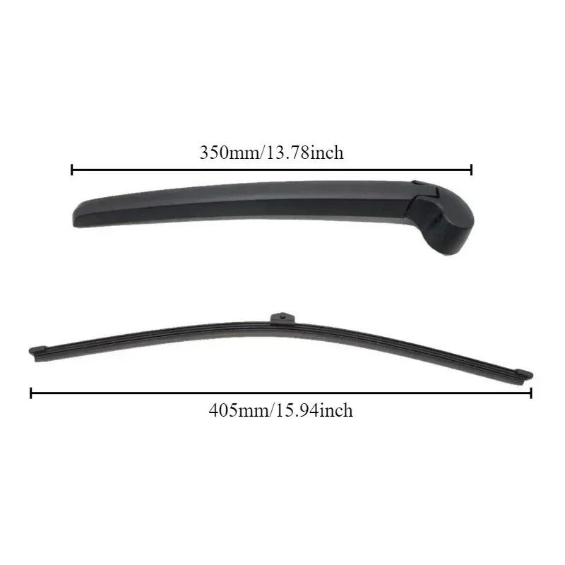 High Quality Rear Windshield Windscreen Washer Wiper Arm Blade Kit For AUDI A6 Allroad Avant 4GH 4GJ 4G5 C7 4GD 11-18 4G9955407A