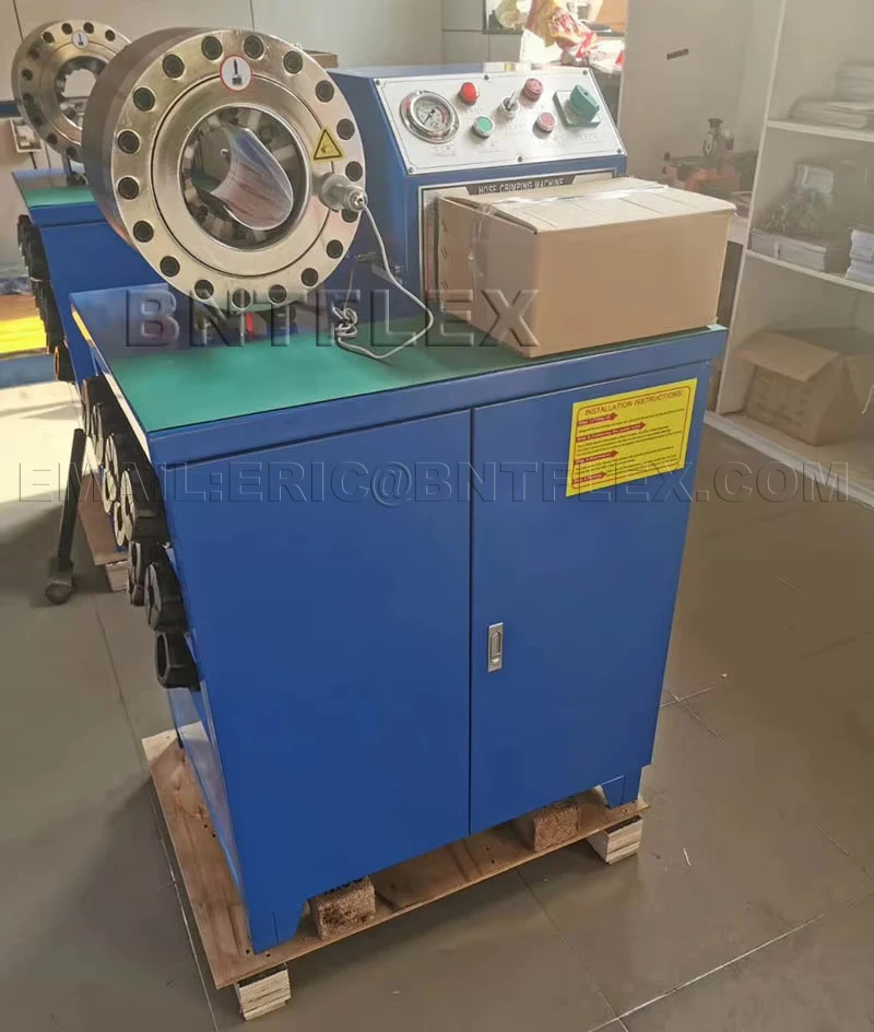 

Customized Wholesale Hydraulic Hose Assembly Crimping Machine Automatic 1/4-2'' P32 Hydraulic Hose Pipe Pressing Crimper Machine
